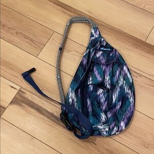 Kavu Women's Rope Sling Bag - Purple and Teal